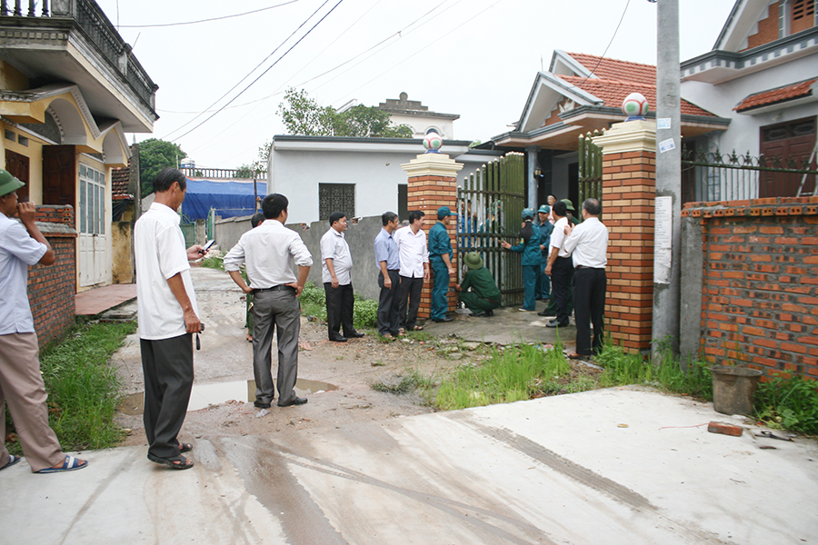 X&acirc;y dựng tường r&agrave;o tại khu đ&ocirc; thị cần xin giấy ph&eacute;p