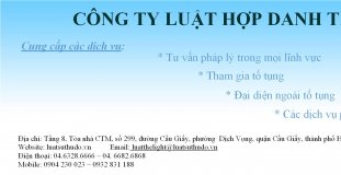 Thông báo thay đổi loại hình doanh nghiệp